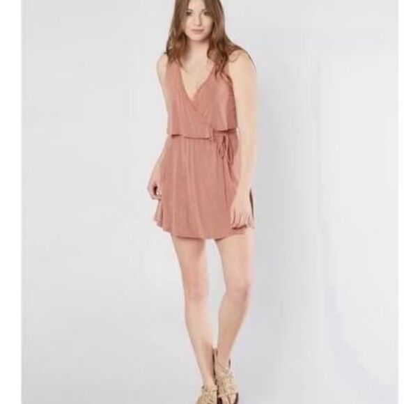 NEW Buckle Mustard Seed Wrap Dress Women’s Small - Picture 1 of 5